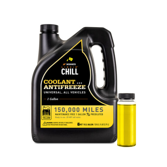 1 Gallon Liquid Chill EG Coolant, Universal, Yellow - Image 3