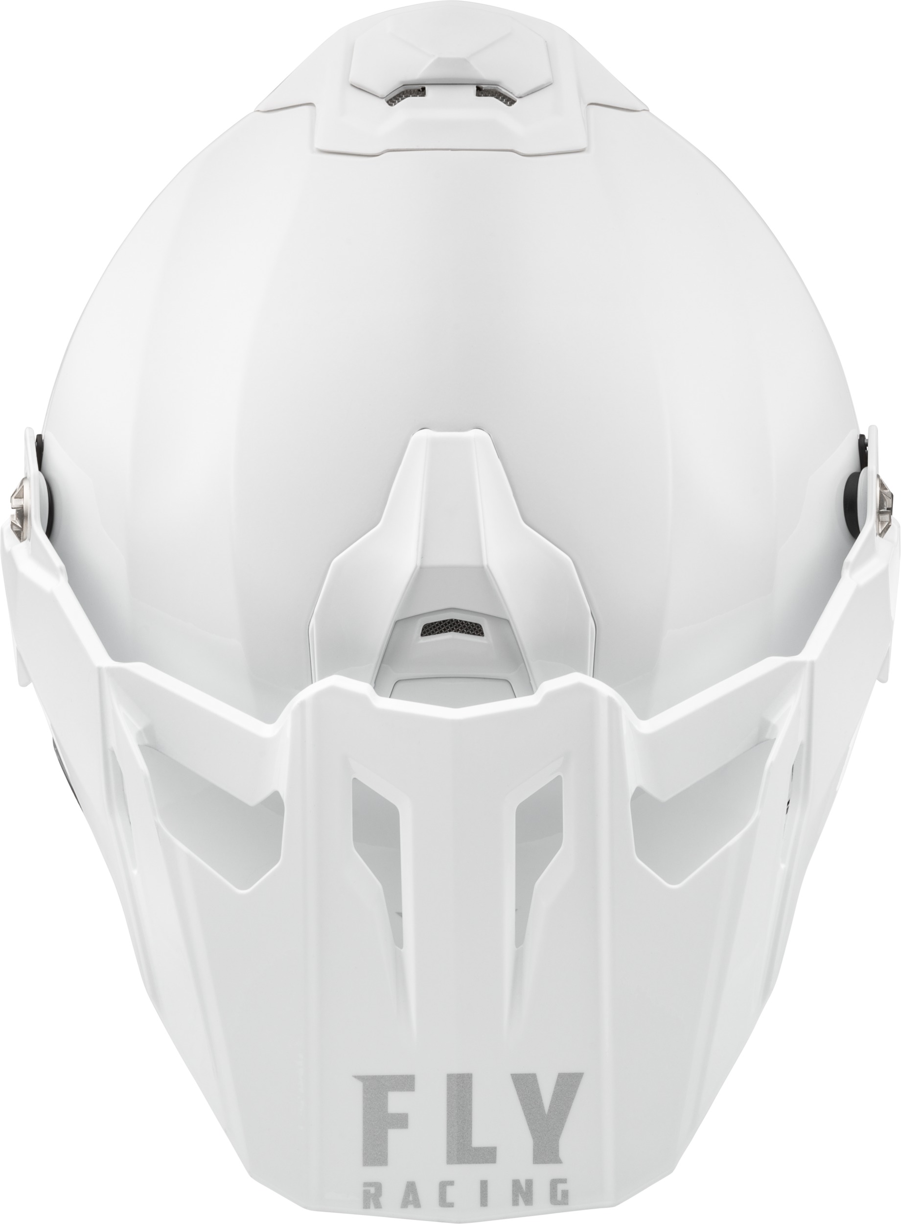 Fly Racing Trekker Solid Helmet White Large - Image 5