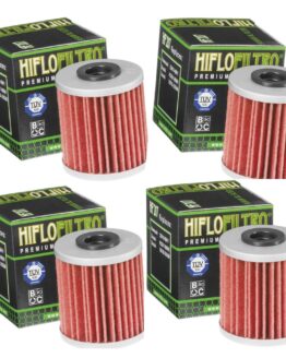 HF207 Oil Filter Replaces Suzuki 16510-35G00 & K5201-00001 - 4 Pack