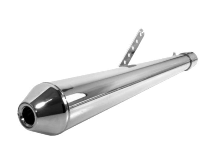Emgo Universal Megaphone Exhaust Muffler