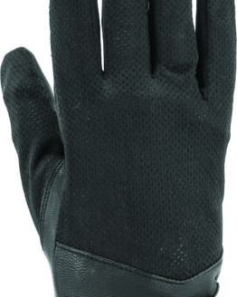 Kuryakyn Pecos Leather Mesh Gloves Black - Medium
