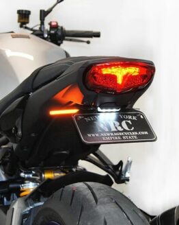 New Rage Cycles Fender Eliminator Kit Black Fits 22-24 Yamaha MT-10