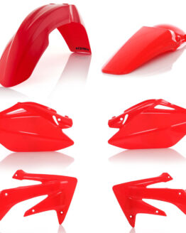 Acerbis Red Plastic Kit 6pc For 06-09 Honda CRF250R