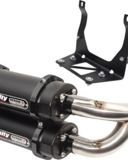 Stage 5 Full Exhaust - Cerakote - Black