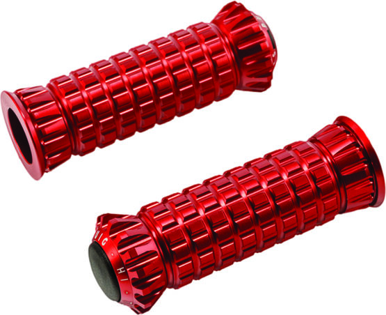 Hi-Tech Fighter Footpegs Red