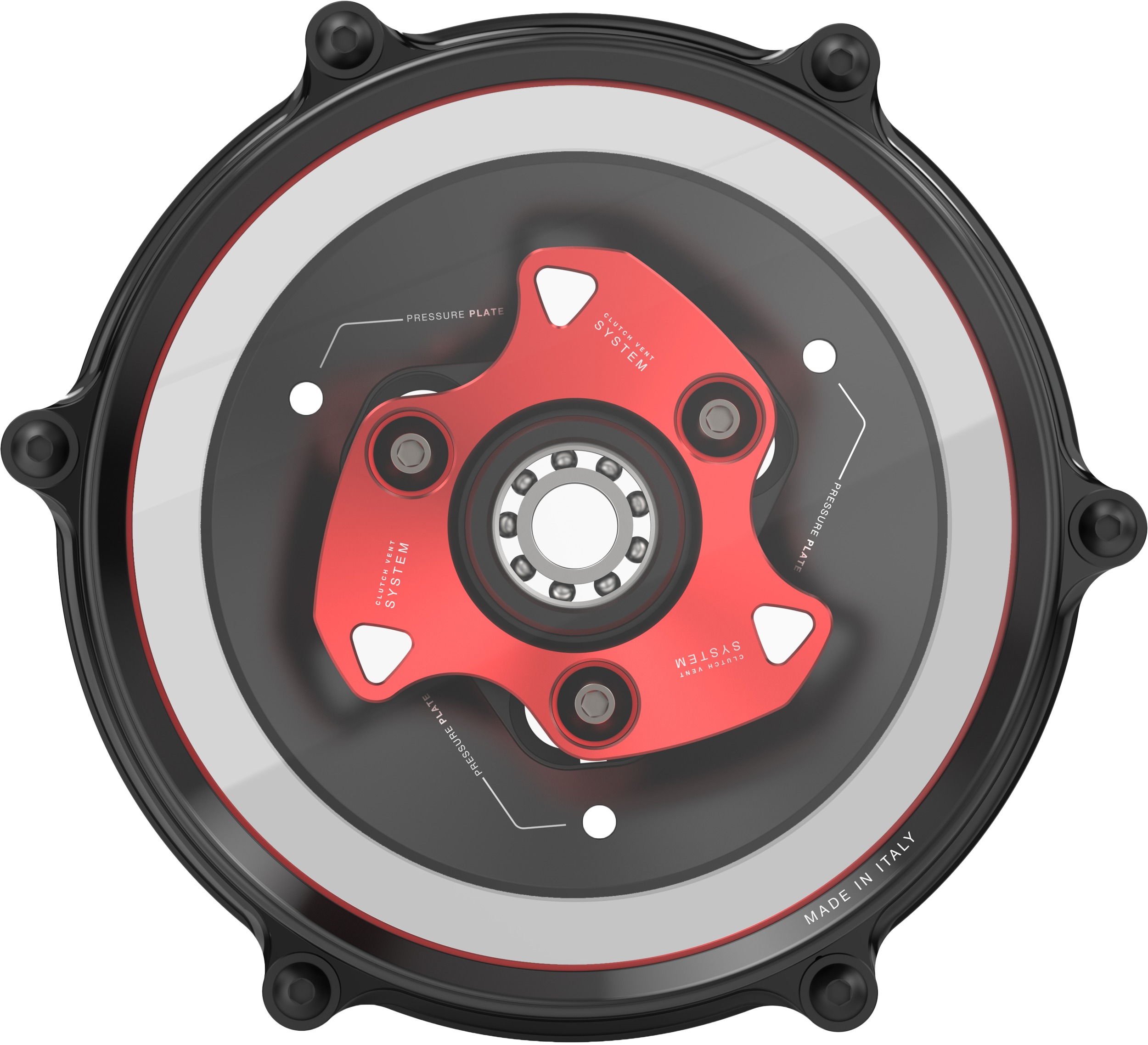 Rizoma Clutch Cover Red For Ducati Panigale V4 Streetfighter V4/S - Image 5