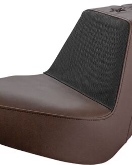 Saddlemen Unknown Industries Seat Carbon Fiber/Black Gripper For Harley FL/FX '18-'23