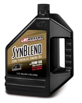 Maxima SynBlend Ester 4T Semi-Synthetic Engine Oil 15W50 - 1 gal