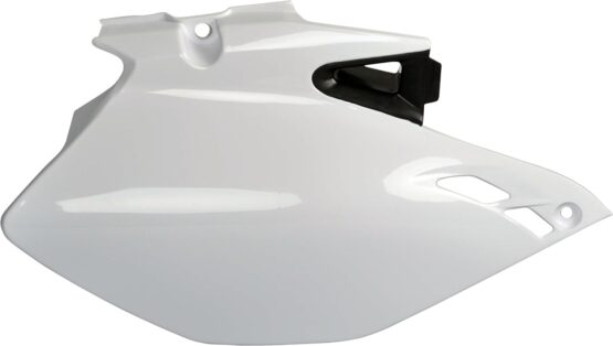 Plastic Side Number Plate - White - Image 2