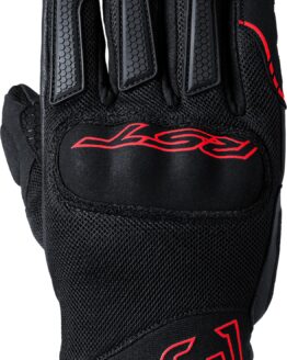 RST S1 Mesh CE Motorcycle Gloves Black/Red XXL