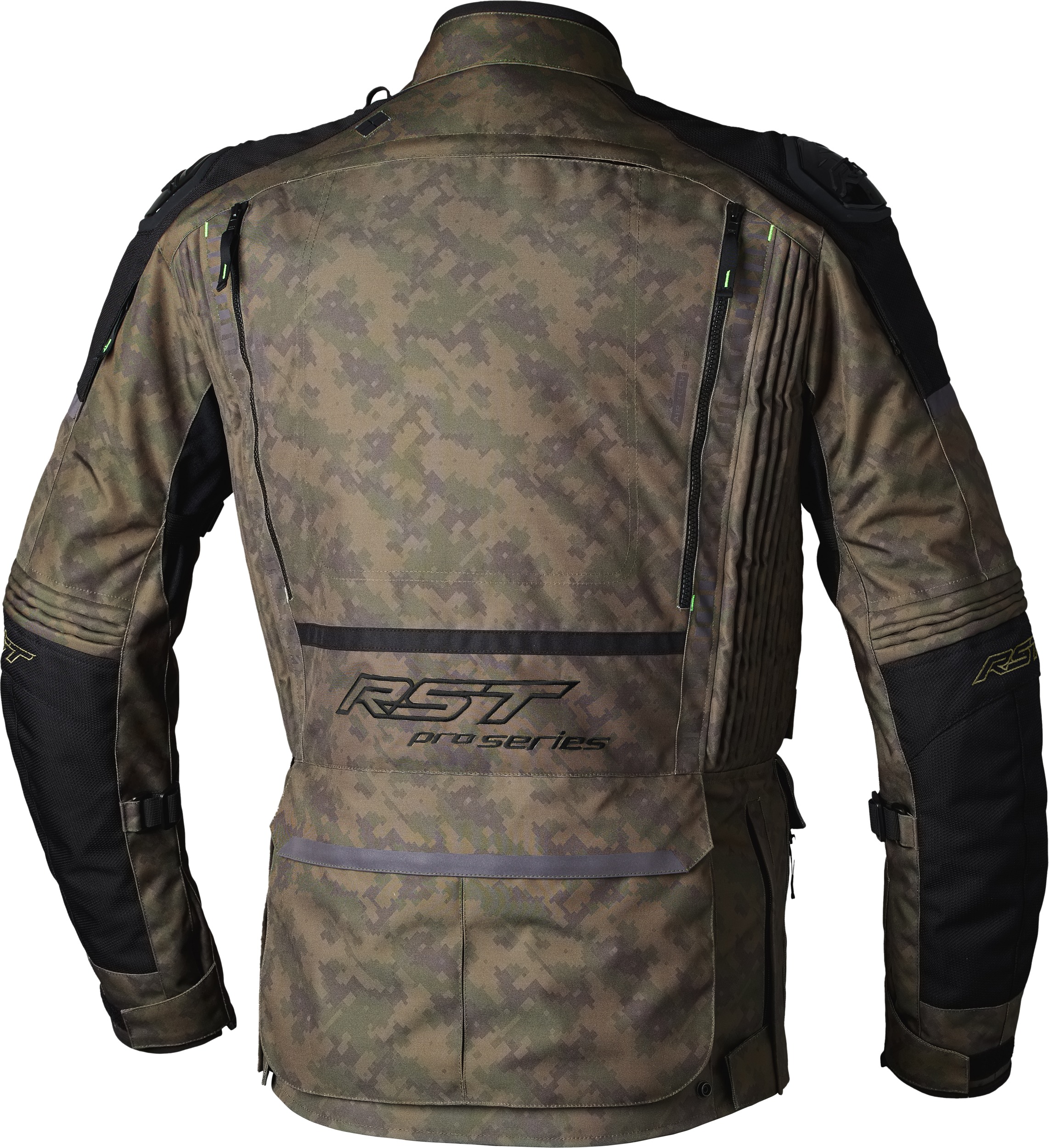 RST Pro Series Ranger CE Jacket Digi Green Textile Small - Image 4