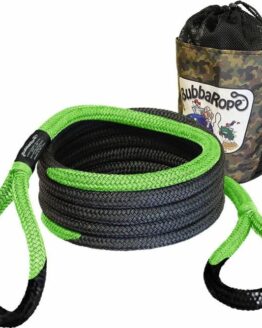 Bubba Rope Sidewinder 5/8in x 20ft UTV Recovery Rope Green Eyes