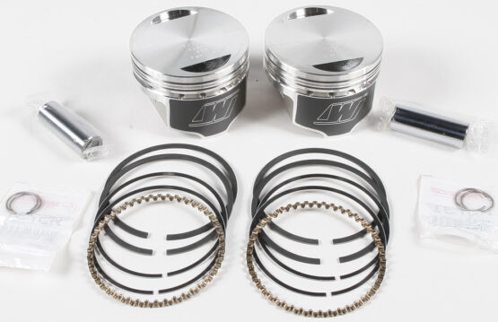 V-Twin Piston Kit 8.5:1 Compression - 3.518in Bore (+.020in)