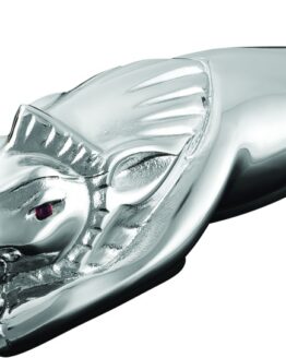 Kuryakyn Wild Boar Fender Ornament Chrome Universal
