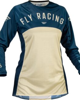Fly Racing Women's Lite Jersey Navy/Ivory X-Large