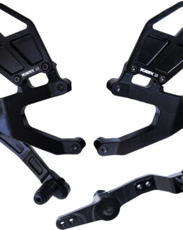 V3 Adjustable Rearset - Black