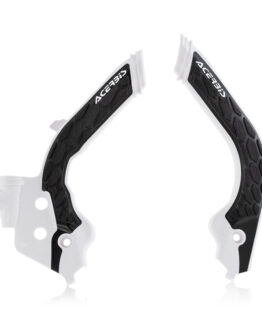 Acerbis X-Grip Frame Guards White/Black For KTM Husqvarna GasGas