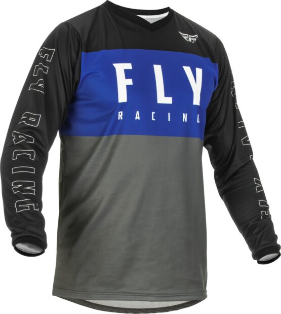 F-16 Jersey Blue, Gray, & Black Medium