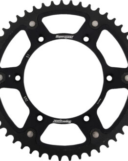 Supersprox Stealth Rear Sprocket 51T Black 520 For Yamaha YZ WR TTR