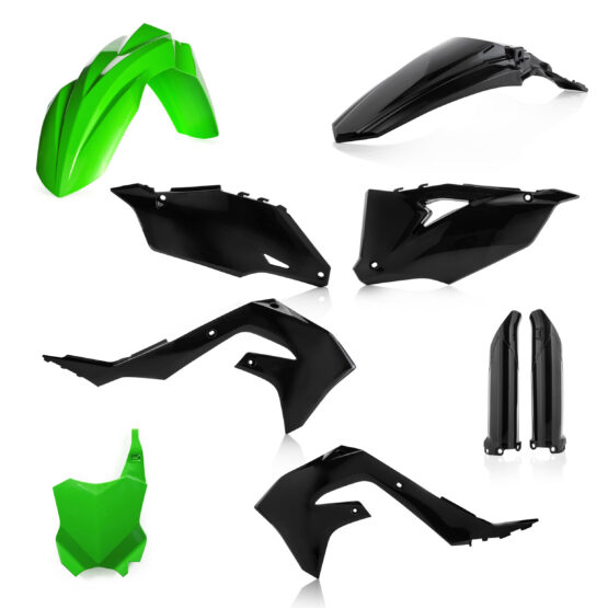 Full Plastic Kit - Black/Green