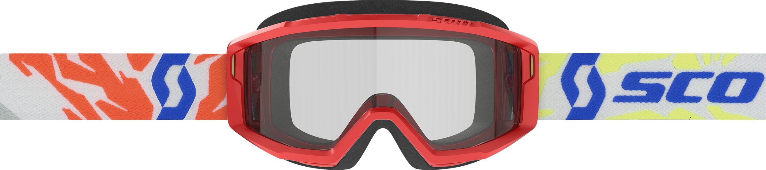 Scott Primal Youth Goggle Red Clear - Image 3