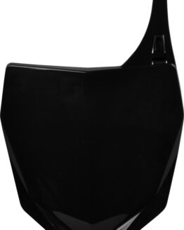 Front Number Plate - Black