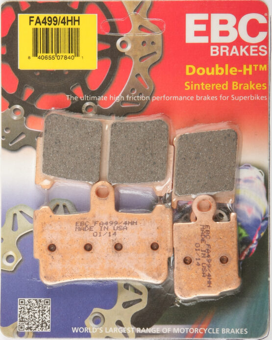 Sintered Double-H Brake Pads Front Set - Image 3