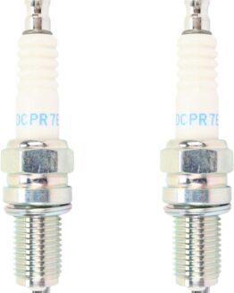 NGK DCPR7E Standard Spark Plug 2-Pack w/ Terminal Nut