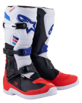 Alpinestars Tech 3 Boots White/Red/Blue US 12 / EU 47