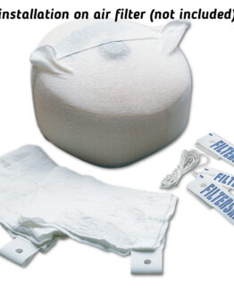 Quick Release Air Filter Skins (3 PK) 6-8" For Full Size Dirt Bikes