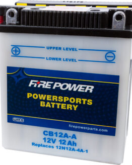 Fire Power CB12A-A 12V Heavy Duty Battery w/Acid Pack