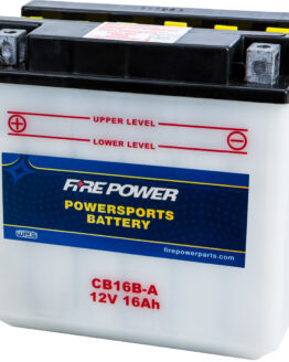 Fire Power 12V Heavy Duty Battery CB16B-A Replaces YB16B-A