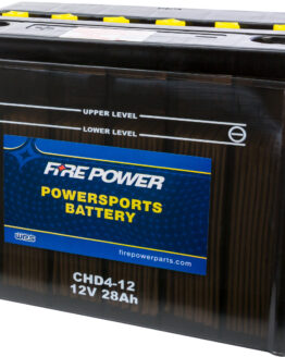 Fire Power 12V Standard Battery with Acid Pack CHD4-12
