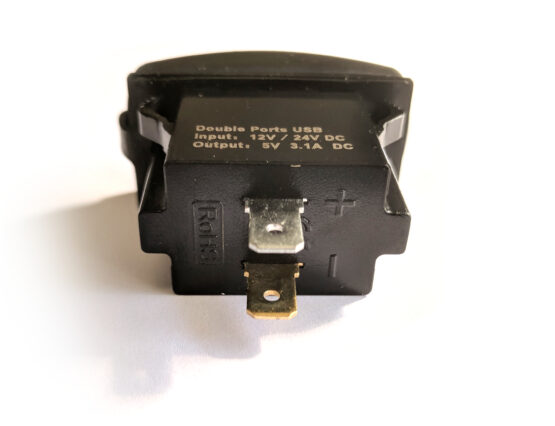 Dual USB Dash Charging Port To Match Illuminated Rocker Switches - Image 5