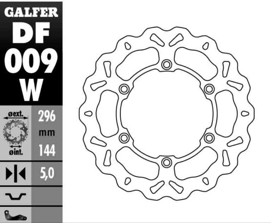 Solid Wave Brake Rotor - Image 3