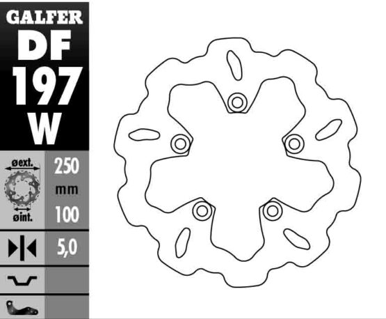 Solid Wave Rear Brake Rotor - Image 4