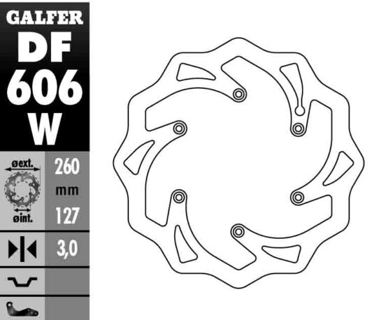 Solid Wave Brake Rotor - Image 2