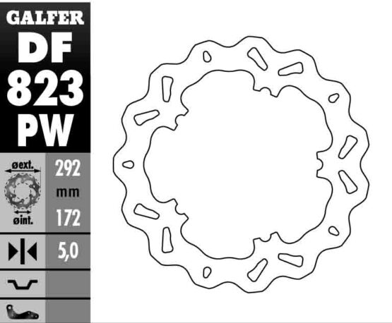 Solid Wave Brake Rotor - Image 2