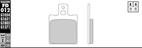 Semi-Metallic Compound Brake Pads - Image 2