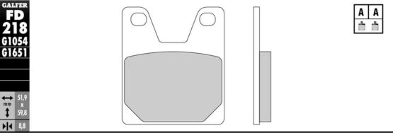 Semi-Metallic Compound Brake Pads - Image 3