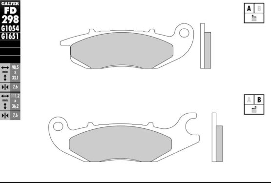 Semi-Metallic Compound Brake Pads - Image 2