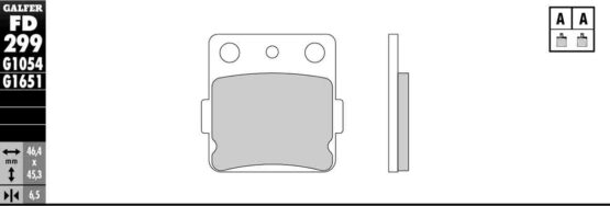 Semi-Metallic Compound Brake Pads - Image 3