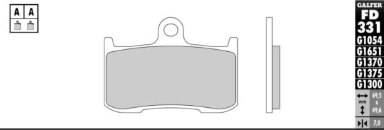 Semi-Metallic Compound Brake Pads - Image 3