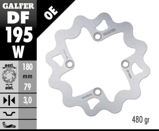 Solid Wave Brake Rotor - Image 4