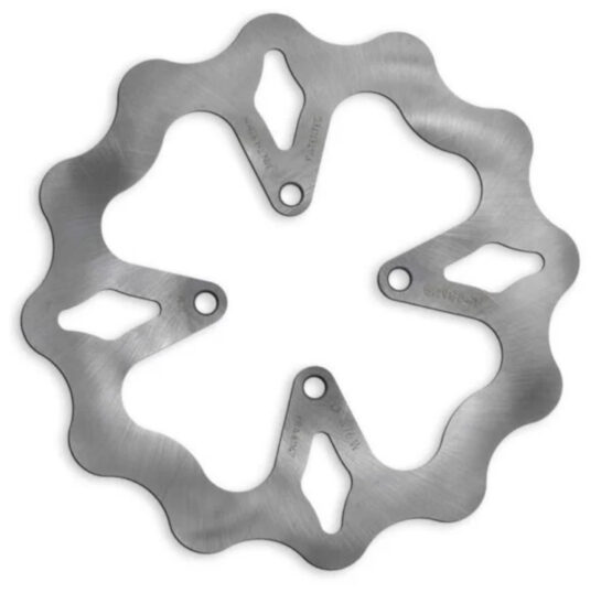 Solid Wave Rear Brake Rotor