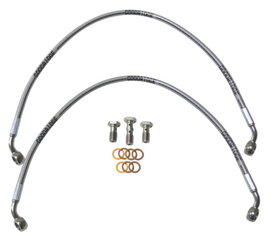 Stainless Steel 2 Line Front Brake Kit