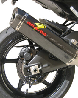 Carbon Fiber Slip On Exhaust w/ Link Pipe