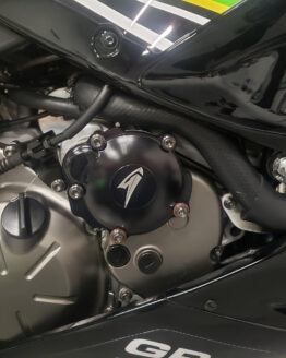 Graves Billet Right Engine Case Cover Fits 19-23 Kawasaki ZX6R