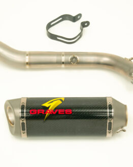 WORKS 3/4 Slip On Exhaust For 16-20 ZX10R