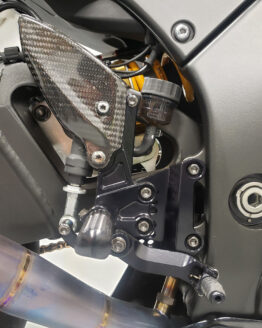 Graves Adjustable Rearsets Black Aluminum Fits 16-21 Kawasaki ZX10R